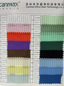 ملابس واقية من الأشعة الكهروستاتيكية مصنوعة من البوليستر وألياف الكربون مع شعار مطرز أو مطبوع بألوان متنوعة للصناعات الغذائية وغرف التنظيف قابلة للغسل وإعادة الاستخدام - Product Image 5