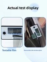 Instrument de test de film solaire, mesureur de film, testeur de sécurité et d'isolation thermique pour vitres automobiles, mesure le rejet de chaleur solaire visible