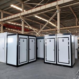 Baños Modernos para Exteriores, Baños Públicos, Baños Portátiles para Campamentos, Baños Móviles de Panel Sándwich, Fabricados en China - Product Image 4