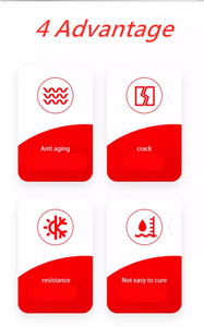 Chất lỏng cao su không thấm nước <span class=keywords><strong>Sealant</strong></span> cao su sơn tất cả các bề mặt sửa chữa rò rỉ trong nhà và ngoài trời linh hoạt mái <span class=keywords><strong>Sealant</strong></span>, ban đầu màu đen - Product Image 3