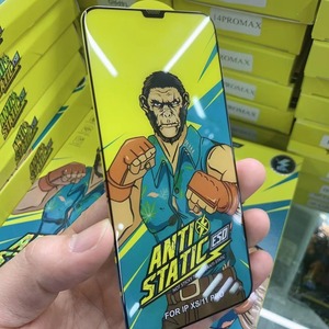 Protector de Pantalla de Vidrio Templado Transparente de Alta Resistencia 9H con Borde Curvo Grande Antiestático ESD King Kong <span class=keywords><strong>Gorilla</strong></span> para <span class=keywords><strong>iPhone</strong></span> 16 15 14 13 Pro - Product Image 3