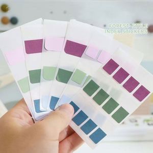 Multi-Color Portable <b>Memo</b> <b>Pad</b> Self-Adhesive Sticky Notes with Index Tab for Office & School Use - Product Image 1