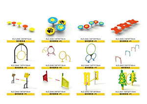 Ensemble complet d'équipements d'agilité pour chien en plastique et acier inoxydable ZG-KP, équipement de jeu pour chien en plein air, installations d'entraînement pour chien, capacité maximale - Product Image 3