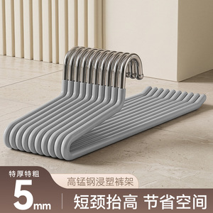 Goose Shape Pant Hanger Stainless Steel Space Saving Minimalist Hook Type Clothing Organizer - Product Image 4