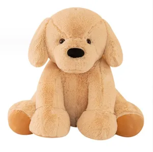 Animal en peluche géant pour chiens golden retriever poupée ours géant poupée endormie