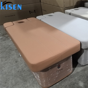 เตียงนวดปรับระดับไฟฟ้า Kisen พร้อมตู้เก็บของ สำหรับทำทรีทเมนต์หน้าและต่อขนตา เหมาะสำหรับร้านเสริมสวยและสปา - Product Image 3