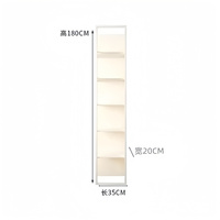 Vitrine murale moderne en aluminium avec éclairage LED, hauteur réglable, 5+ tiroirs/compartiments, salon, chambre principale