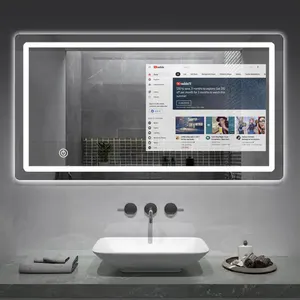 bathroom smart mirrors suppliers smart mirror tv waterproof mirror tv screen