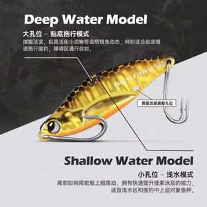 Leurre anti-accrocs pour achigan The Great River Flows Viper Vib 10g - Product Image 5