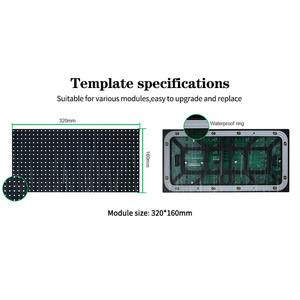 Module d'écran solaire pour colonne SMD 500*500mm, panneau de signalisation publicitaire, machine de fabrication d'affichage LED circulaire - Product Image 5