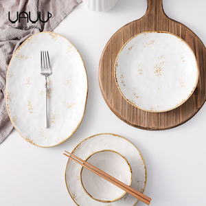 Wholesale良質ヴィンテージレストラン提供ディナーセット/磁器食器セット - Product Image 2