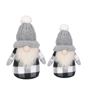 زينة عيد الميلاد السوداء على شكل قزم من إنتاج المصنع بالجملة، ديكورات عيد الميلاد السوداء - Product Image 1