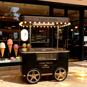 Congelador Comercial Tipo Vitrina para Helados y Paletas 2025, Camioneta Expendedora de Paletas para Venta en Europa - Product Image 1