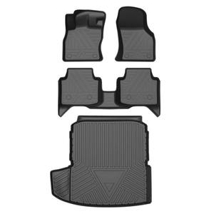 Tappetini Auto 3D in TPE di Alta Qualità Antiscivolo Impermeabili e Rivestimento Bagagliaio Posteriore a Doppio Strato per <span class=keywords><strong>Skoda</strong></span> SuperB/Octavia 2016-2025 - Product Image 1