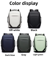 Mochila Unisex para Portátil de Negocios, Impermeable, de Nailon, Cómoda, de Gran Capacidad, Informal, con Compartimento para Zapatos