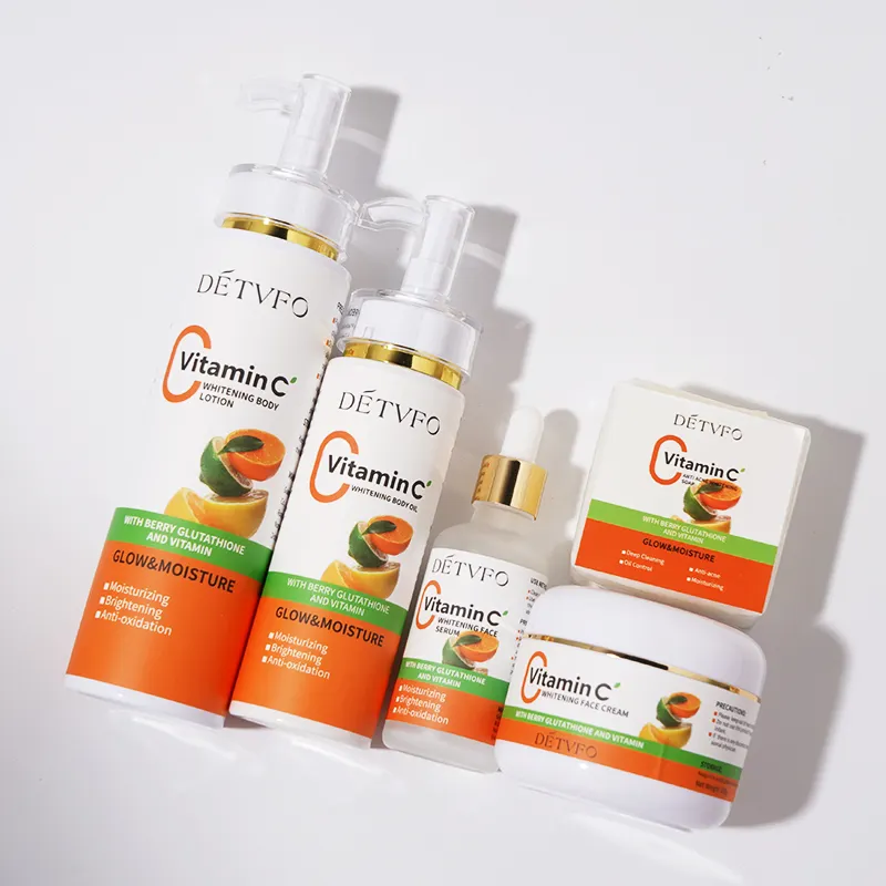 Hautpflege Hautpflege-Set Vitamin to Glow Pack mit Niacinamid Vitamin C Aufhellung tägliches Set komplettes Geschenkset