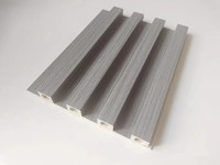 Panel de Pared de PVC y Madera Plástica, Revestimiento de PVC WPC, Paneles de Pared Acanalados para Interiores y Exteriores, Panel de Pared WPC