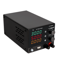Alimentation CC régulée réglable MYAMi MY-K3005MS 30V 5A 150W à succès avec 9 ports USB 2A 18W à charge rapide pour réparation mobile