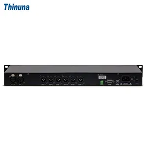 Thinuna DAP-17 매개 변수 균등화를 갖춘 0206 II 프로페셔널 프로세서 2X6 입력 출력 디지털 믹서 오디오 프로세서