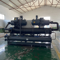 Compresseur à double vis basse température 200 tonnes 700 kW refroidi par eau pour climatisation CVC