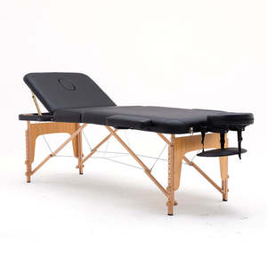 Pieghevole professionale ad alta densità Camillas De Masajes regolabile <span class=keywords><strong>Spa</strong></span> salone di bellezza gambe in legno ciglia viso lettino da massaggio - Product Image 2