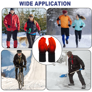 Guantes Calefactables Eléctricos de Alta Calidad con Batería para Escalada, Deportes, Esquí, Ciclismo y Pesca - Product Image 6
