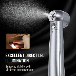 Turbine dentaire à haute vitesse à bouton-poussoir LED de qualité supérieure, pièces à main <span class=keywords><strong>dentaires</strong></span>, pièces à main <span class=keywords><strong>dentaires</strong></span> à haute vitesse, 2/4 trous - Product Image 4