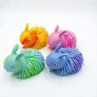 Xiaotaoqi – Jouets sensoriels anti-stress en forme de lapin, couleurs personnalisées, doux, écologiques, en forme irrégulière, pour soulager le stress