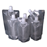 Sachet souple en aluminium de 500 ml de qualité alimentaire, type stand-up, pour l'emballage de nouilles de riz, soupes, sauces et bouillons