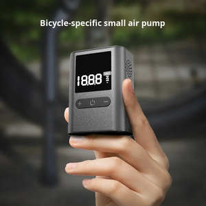 Mini gonfleur de pneu de <span class=keywords><strong>v</strong></span>élo sans fil mini portable 100psi type-c batterie rechargeable mini pompe à air pour <span class=keywords><strong>v</strong></span>élo tout-terrain ou balles - Product Image 4