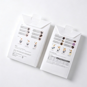 Boîte d'emballage pliable en PP blanc en gros pour vêtements, boîtes en plastique PET PVC PP transparentes recyclables imprimées sur mesure - Product Image 5