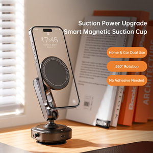 Boneruy X75 Penyangga Ponsel Mobil Baru dengan Pengisap Vakum Listrik dan Gaya Magnet Kuat Fitur Fleksibel - Product Image 5