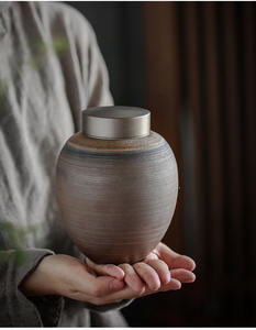 Anıtlar için çin seramik Modern orta cenaze seramik Urn - Product Image 2