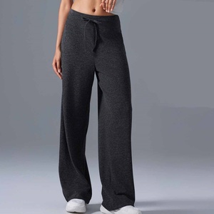 Pantalons de survêtement en molleton et coton éponge pour femmes, coupe ample, sport, jogging, pantalons de sport pour femmes - Product Image 4
