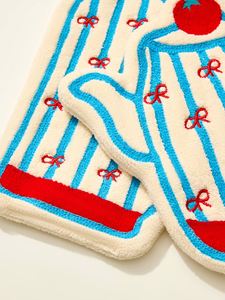 Lindo Guante de Cocina Colgante con Diseño de Dibujos Animados, Toalla de Mano Gruesa Absorbente Sin Pelusas para Inodoro, Toallita Infantil con Logotipo Personalizado - Product Image 3