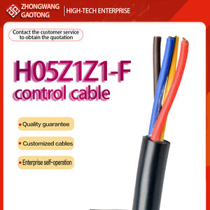 Câble H05Z1Z1-F haute température LSZH 300/300V 90° ° C pour Cuisine Bureau <span class=keywords><strong>Lave</strong></span>-<span class=keywords><strong>linge</strong></span> Réfrigérateur IEC 60332-1 RoHS - Product Image 2