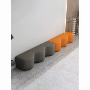 Sillas de espera en fila, rectangulares, cómodas, para espacios comerciales, estilo A B C D Dh9677 - Product Image 2