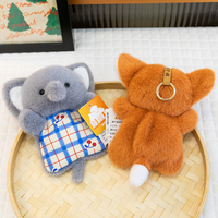 Peluche chat pouf - Petite poupée de confort à presser, adorable et douce, en tissu, pour soulager le stress, commandes en gros