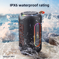 Altavoz Inalámbrico para Exteriores Zealot MP1 de 60 W, Último Modelo en Venta, Portátil, Resistente al Agua, Subwoofer, Boombox, Altavoz Inalámbrico para Fiestas