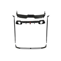 Pour Volkswagen Golf Mk8 GTI 2021-2022 Kit carrosserie en fibre de carbone de haute qualité 4 portes hayon