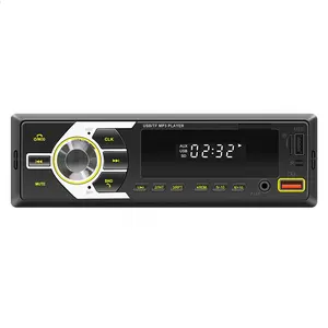 Araba radyo Stereo çalar dijital Bluetooth MP3 çalar FM ses Stereo müzik USB/SD ile Dash AUX girişi
