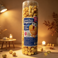 Amerikaanse stijl popcorn, private label beschikbaar, bulkbestellingen met korting, export, fabrikant, professionele kwaliteit, zoet en zout.