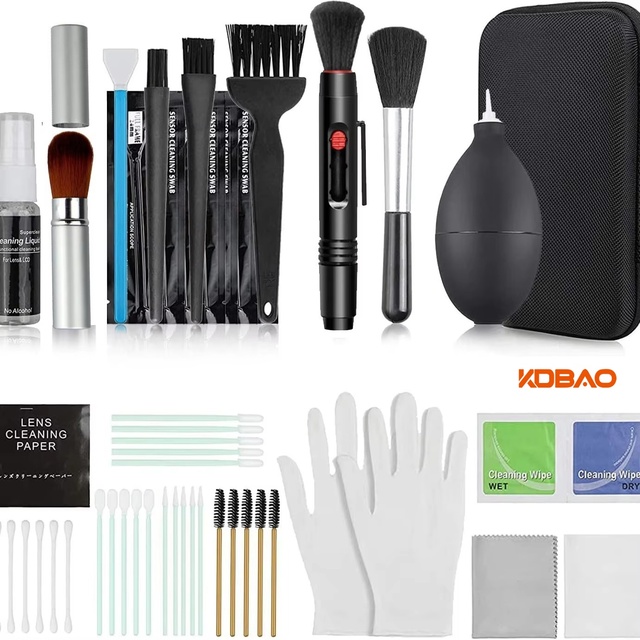 Kdbao Plastic Camera Cleaning Kit for DSLR, CCD, Lens and Sensor, Computer and Mobile Phone Tools