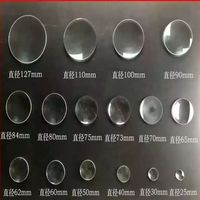Loupe de haute définition et haute puissance en verre cristal à lentille convexe, directement de l'usine RAehoboth, pour expériences de physique étudiantes 1