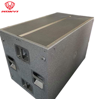 9007 subwoofer activo dual de alta potencia de 21 pulgadas para grandes eventos al aire libre