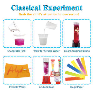 Kit incroyable à succès en 2023, couleur changeante, chimie, approuvé EN71, expérience scientifique, laboratoire, école, enfants, <span class=keywords><strong>science</strong></span>, enfants - Product Image 5