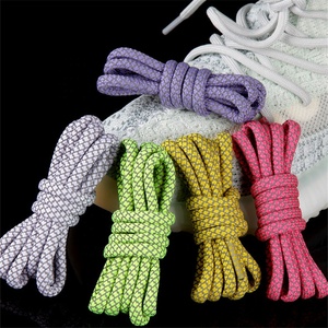 Olian Lacets réfléchissants pour hommes femmes Baskets Lacets de chaussures Lacets réfléchissants de sécurité Lacets ronds pour bottes - Product Image 6