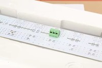 Bornier à vis pour circuit imprimé 45 degrés, haute qualité PA66, 15A 300V, borniers enfichables 5,0 mm