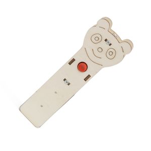 Kit de montage électronique DIY de lampe torche en bois OKYN-G5768 pour enfants, cadeau d'anniversaire - Product Image 4