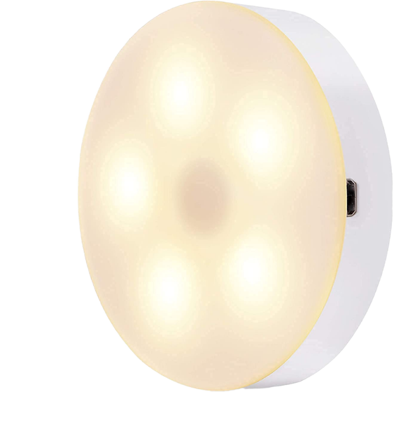 Modern LED Motion Sensor Light USB Rechargeable Waterproof for Kitchen Stairs Cabinet